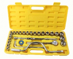 28 pcs Socket wrench Set tools kit with blow case