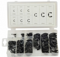 300 pc E-clip assortment hardware tools