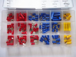 150 pcs Cable terminal lug assortment/ Hardware sets