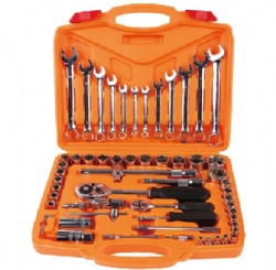 60 pcs Auto Repair Tools Kit / Household tools set with plastic case