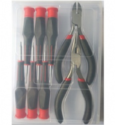 Promotional gift small tools kit , Pliers and precision screwdrivers set