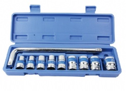 10 pcs socket set 1/2