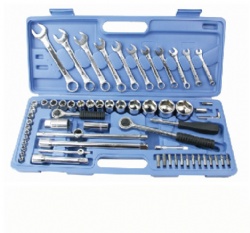 85 pcs auto and bicycle repair socket spanner tools set