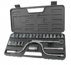 24 pcs Socket wrench Set tools /Hand Tool Kit