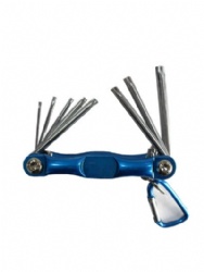 8 pcs folding allen key set