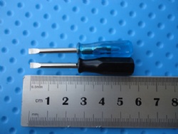 3mm Mini screwdriver , Slotted tip Mini screwdriver