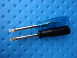 Mini size 3mmx55mm slotted flat tip screwdriver , Promotional Mini screwdriver