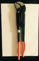 S type bent nose Pipe plier / Pipe wrench with good price and high quality