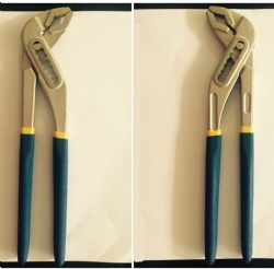 Adjustable Water Pump Pliers , Pipe pliers