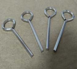 2mm Hex Dogging Key Wrench Allen Wrench with loop Key ring wrench