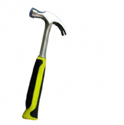 American type One piece Claw Hammer with TPR fiberglass handle