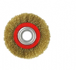 Brass wire cup brush