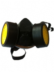 Anti-Dust Spray Chemical Gas Dual Cartridge Respirator Paint Filter Mask