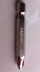 CRV PH2 screwdriver bit, 25 , 50 , 75 , 100 , 150mm length