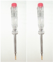 Screwdriver voltage tester pen