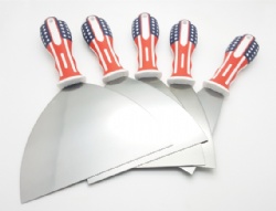 American flag handle Carbon steel blade putty knife
