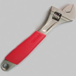 Adjustable spanner Adjustable wrench with rubber grip