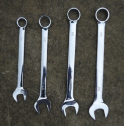 Full sizes of Combination spanners with high quality